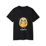 Hello Potato Cute Kawaii Tee — Funny Cartoon Veggie Shirt