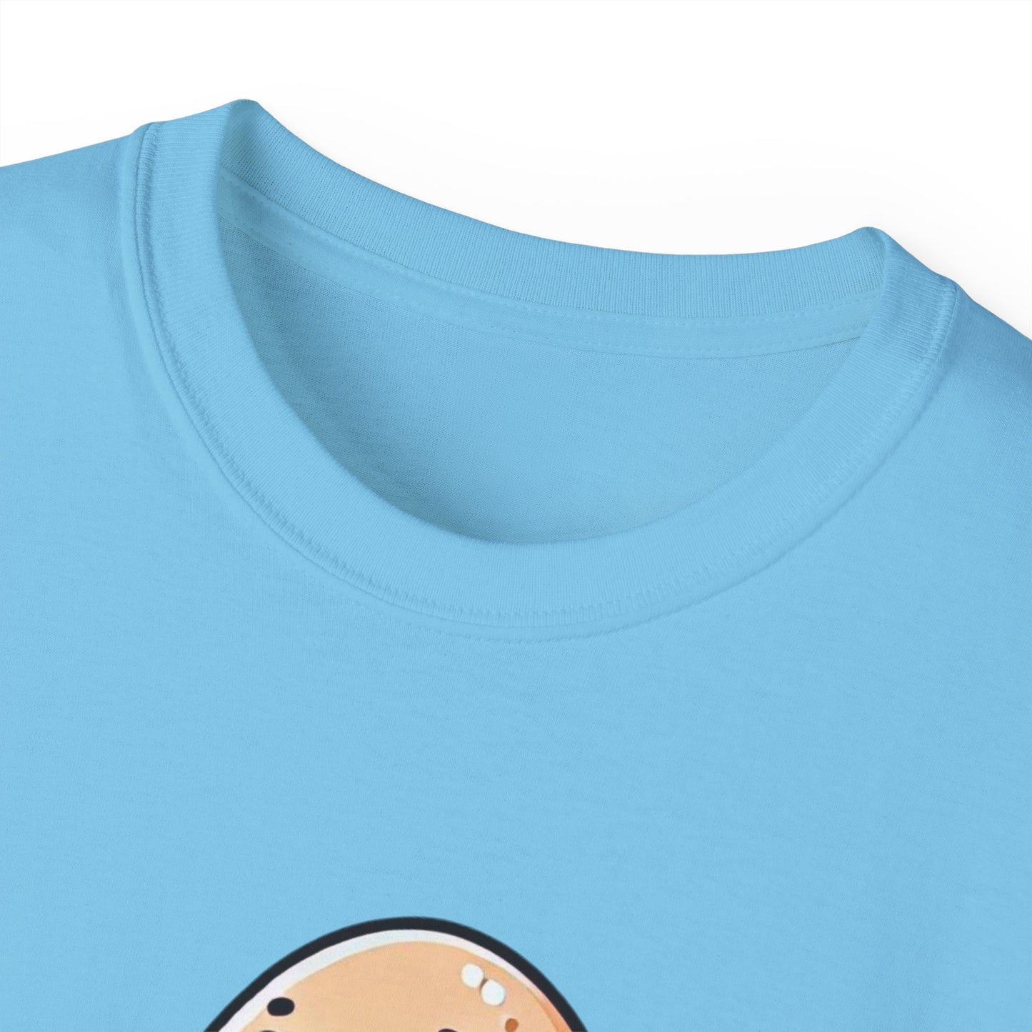 Cute Egg on Bike T-Shirt — “Eggs-tra Ordinary” Funny Cycling Tee