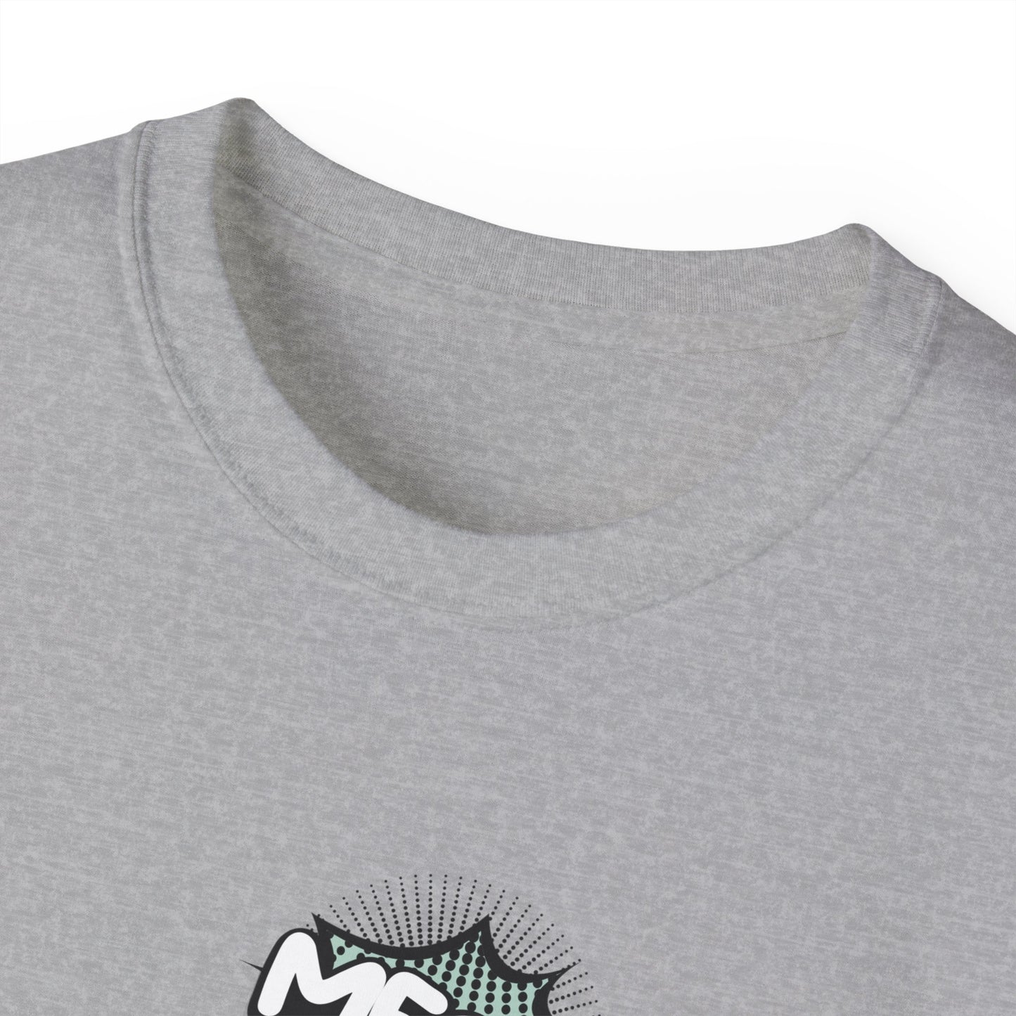Cute Cat & Mouse Graphic Tee – 'Meow' Cartoon Pet Shirt