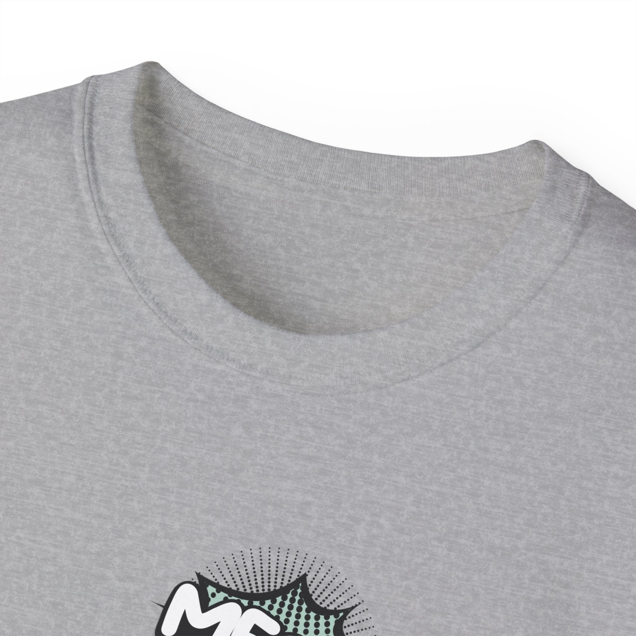 Cute Cat & Mouse Graphic Tee – 'Meow' Cartoon Pet Shirt