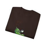 Pea Relaxing Tee — "Heya! It's A Long Time..." Funny Vegetable Graphic Shirt