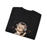 Meow It! Dancing Cat Headphones T-Shirt
