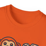 Enjoy Every Moment Tee — Cute Relaxing Monkey Graphic T-Shirt