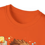 Cute Monkey on Bicycle T‑Shirt — "Oh My Love!" Graphic Tee