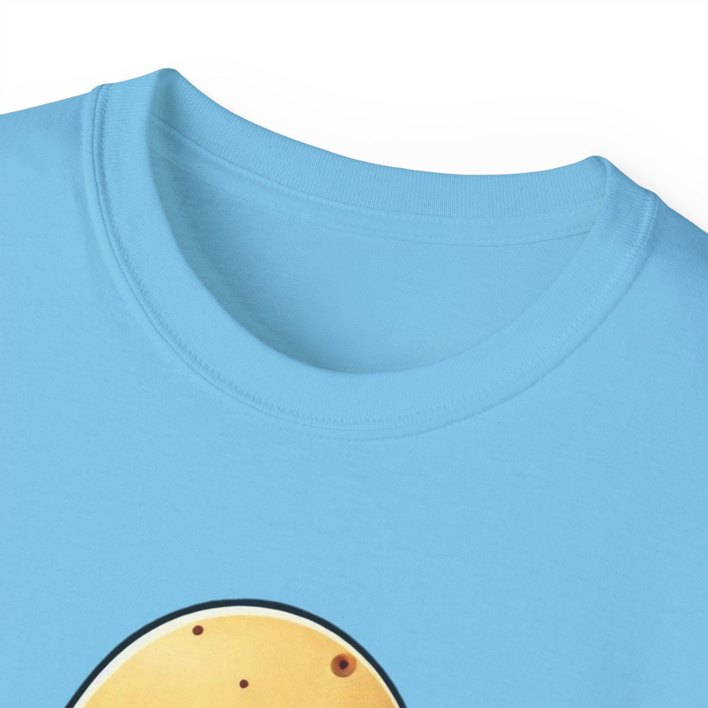 Potato Character T‑Shirt — Cute Kawaii 'Hello!' Tee