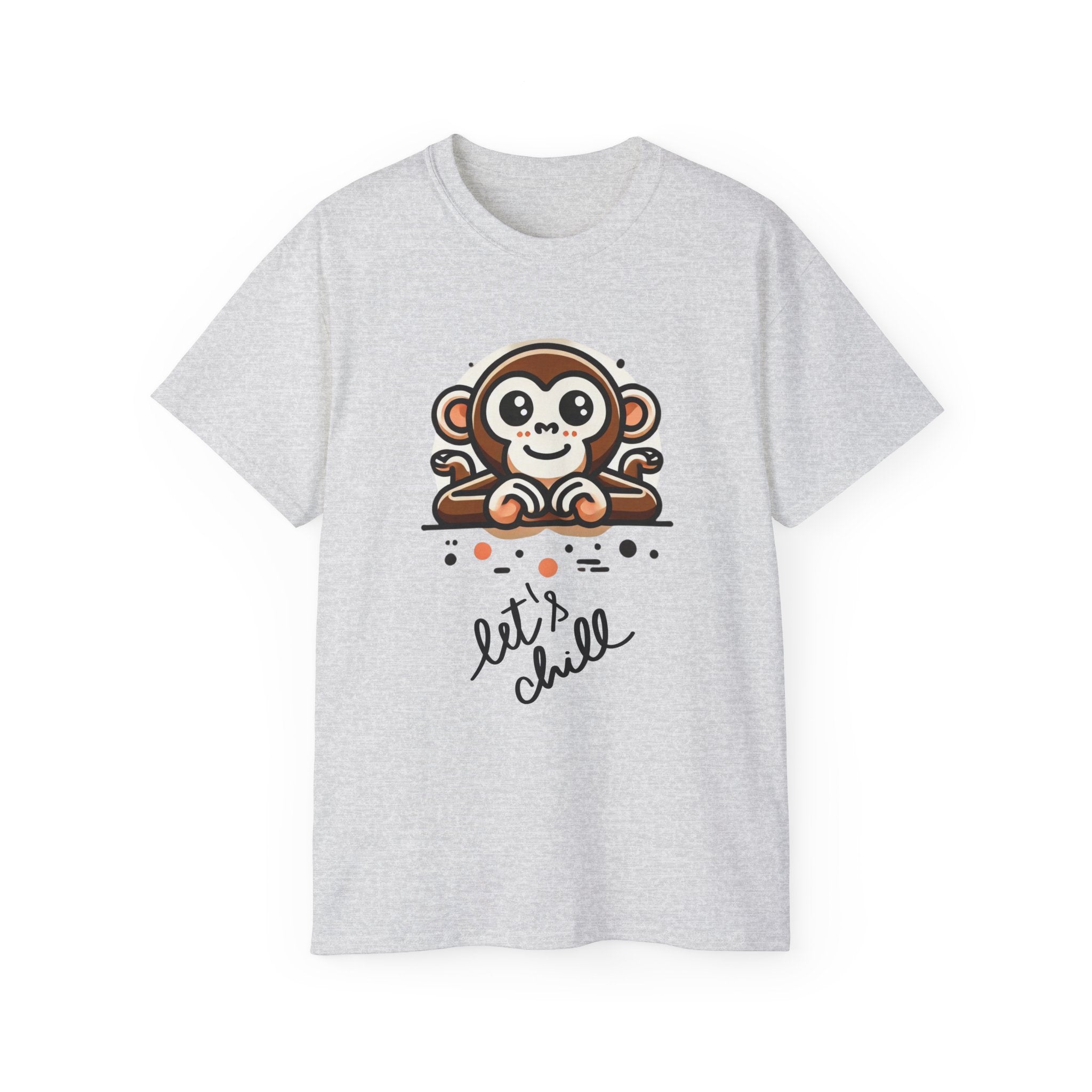 Let's Chill Monkey T-Shirt — Cute Relaxed Graphic Tee