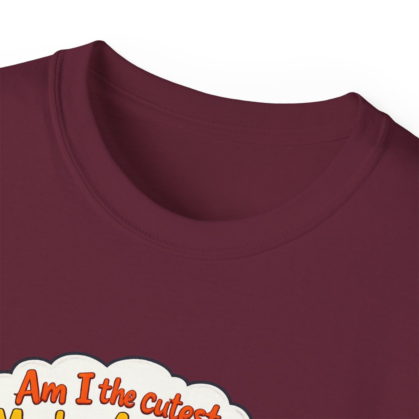 T-Shirt — 'Am I the Cutest Monkey Around?' Cute Monkey & Teddy Graphic Tee