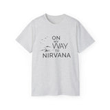 On My Way to Nirvana T-Shirt — Minimal Mountain Graphic Tee