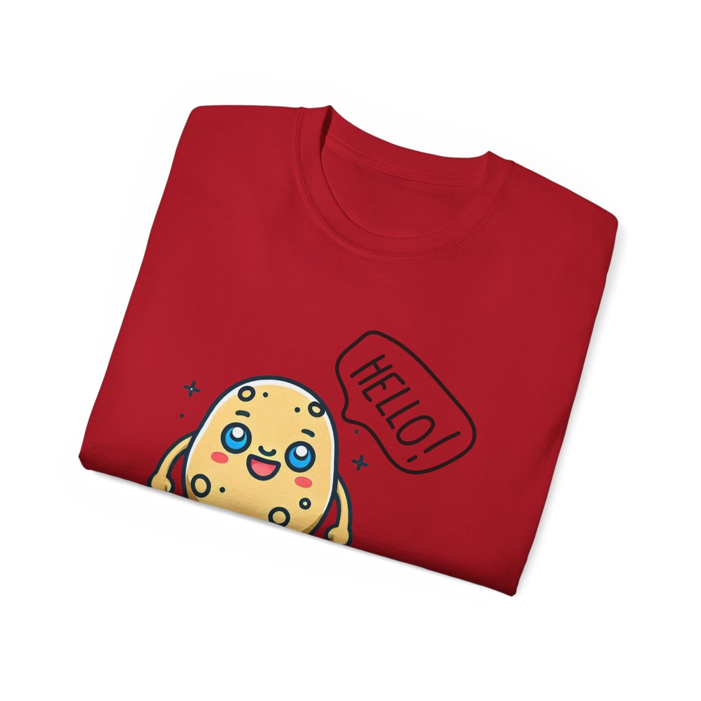 Hello Cookie Tee - Cute Cartoon Cookie Graphic T-Shirt
